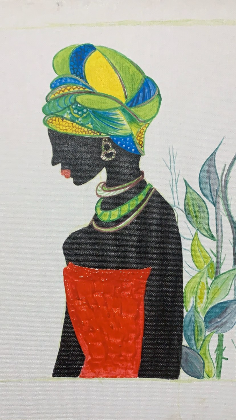 Nature's Grace Original Oil Color Painting