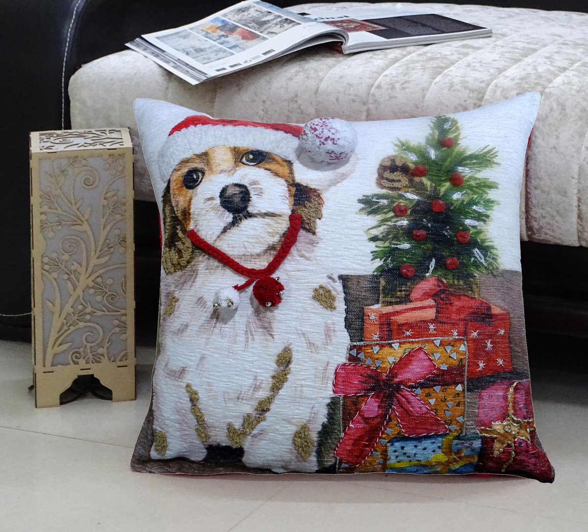 Christmas Decorative Throw Pillow for Christmas  20" x 20"
