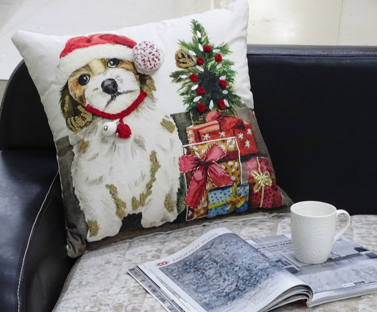 Christmas Decorative Throw Pillow for Christmas  20" x 20"