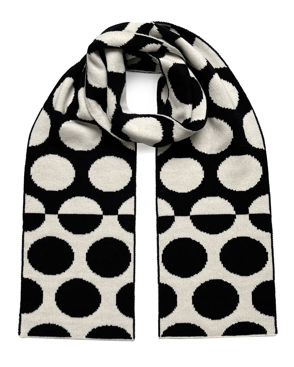 Circles Wool & Cashmere Scarf