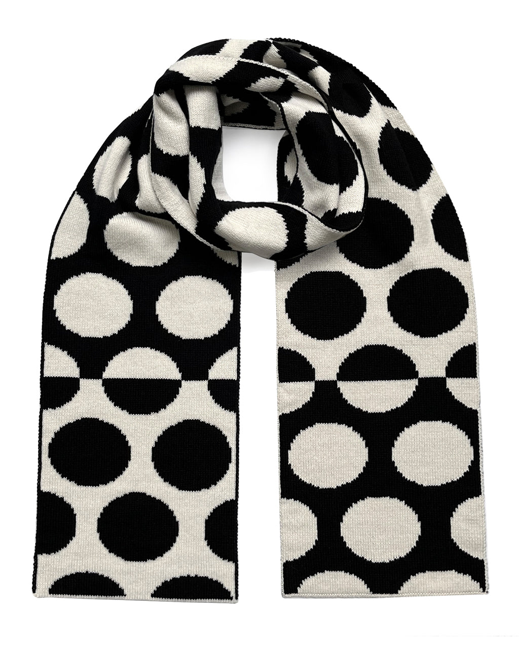 Circles Wool & Cashmere Scarf