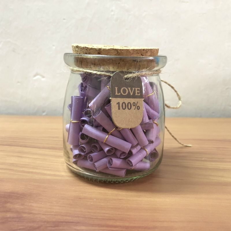 Wishing Bottle Love Letter Paper Wish Scroll Valentine's Day Graduation Gift Love Letter Capsules Diy Children's Day Teacher