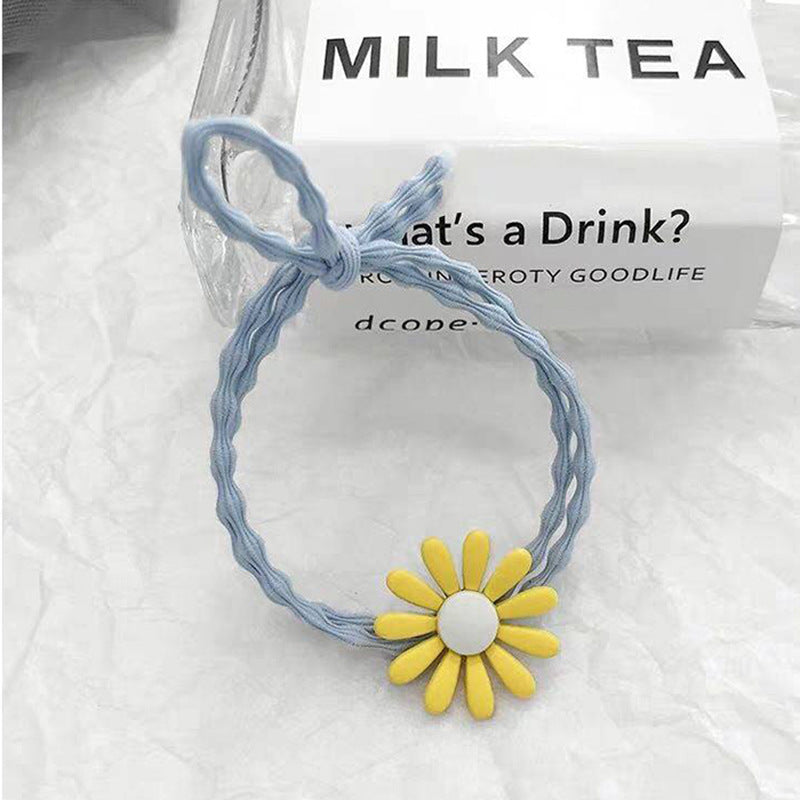 Small Daisy Flower Hair Tie Hair Band