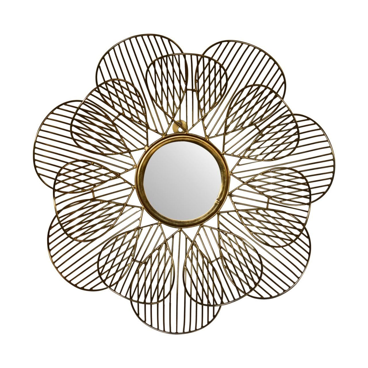 Artisan Wired Flower Mirror