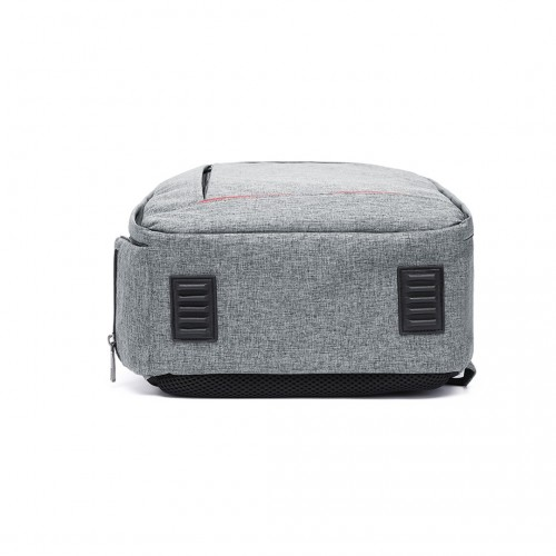 E6928 - Kono Water Resistant Shockproof DSLR Camera Backpack - Light Grey