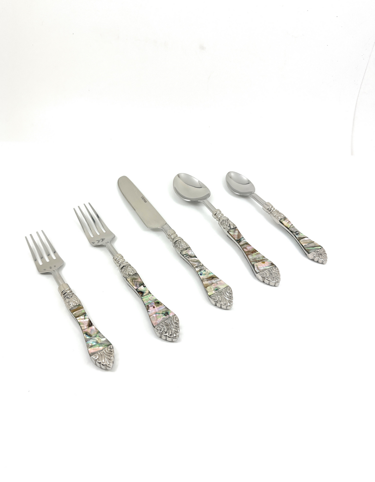 Stainless Steel Flatware set of 20 with Seap work Handle