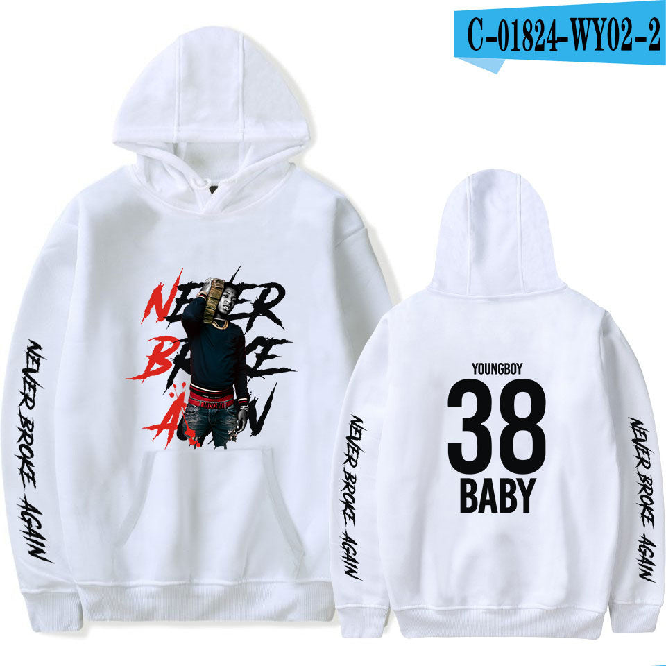 Men's and women's casual hooded sweater