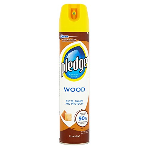 12 x Pledge Expert Holzpflegepolitur Aerosol Classic 250ml