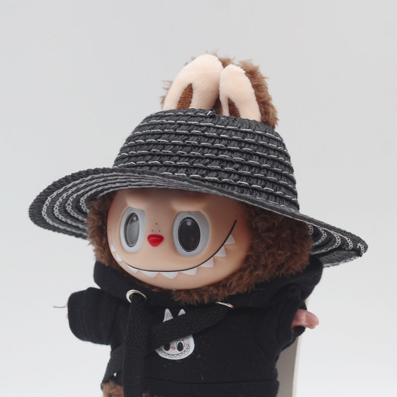 Straw Hat Woven Open Doll Decorative Accessories