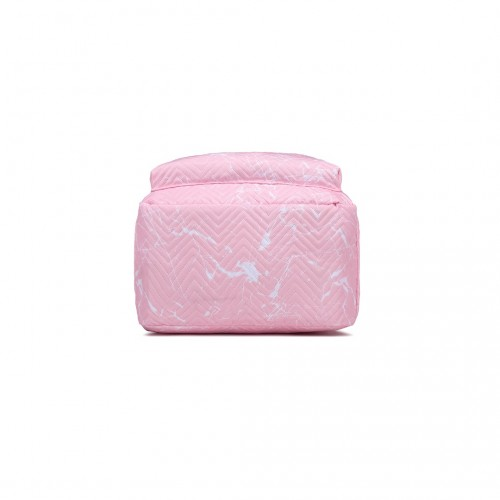 EQ2361 - Kono Water-Resistant School Backpack With Secure Laptop Compartment - Pink