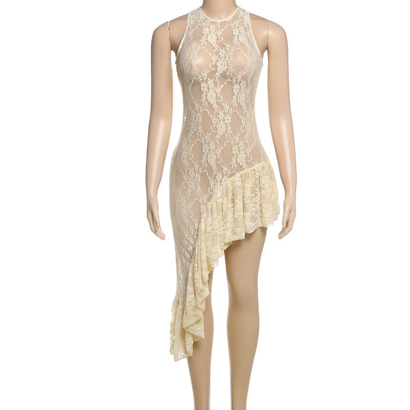 Summer New Women's Fitted Patchwork Dress