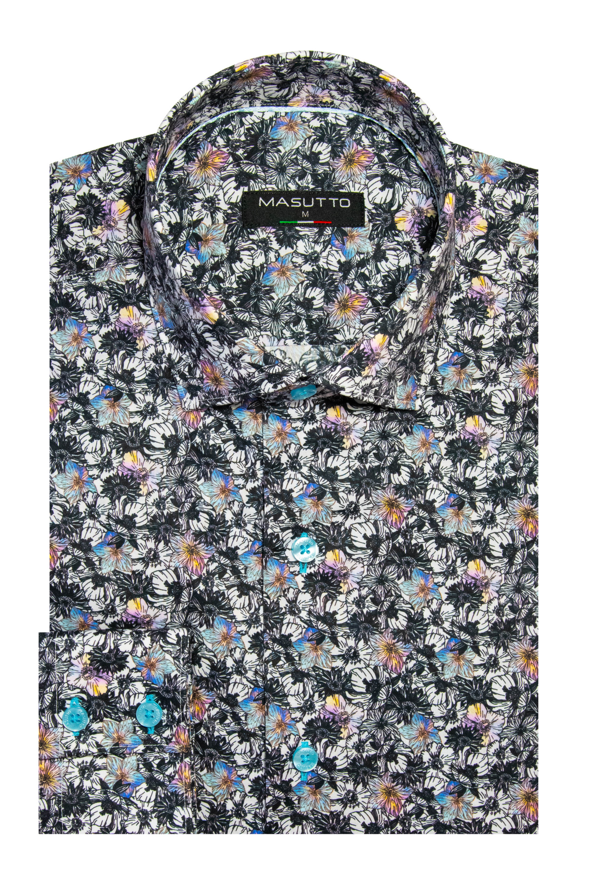 MASUTTO MATTIA/18 LONG SLEEVE BUTTON DOWN SHIRT