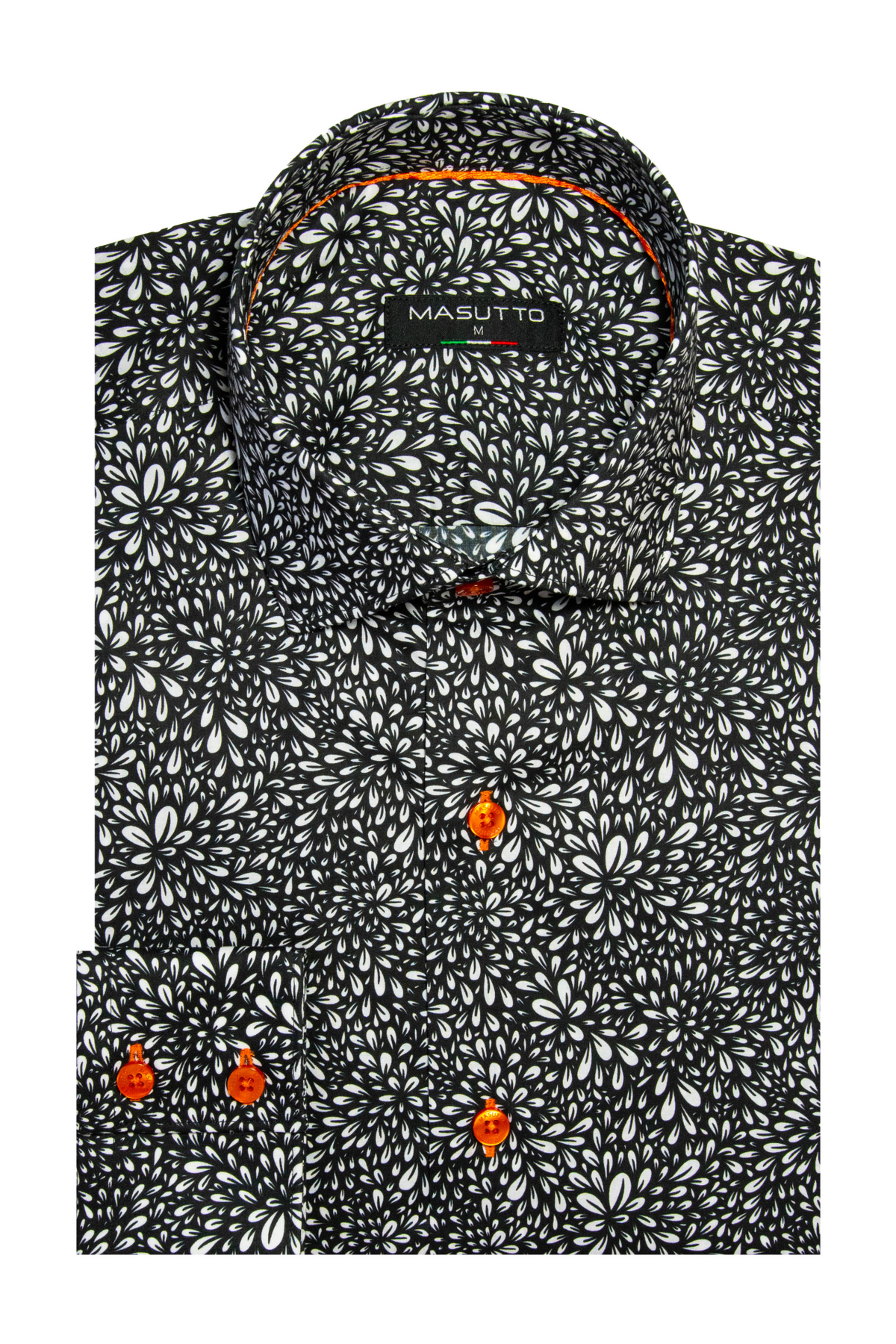 MASUTTO RENZO/18 LONG SLEEVE BUTTON DOWN SHIRT