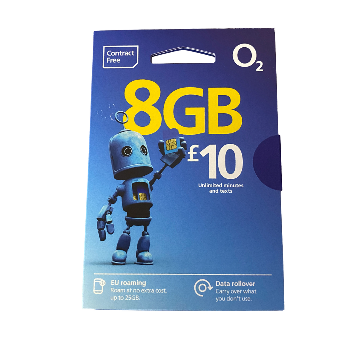 O2 Pay As You Go Sim Card - £10