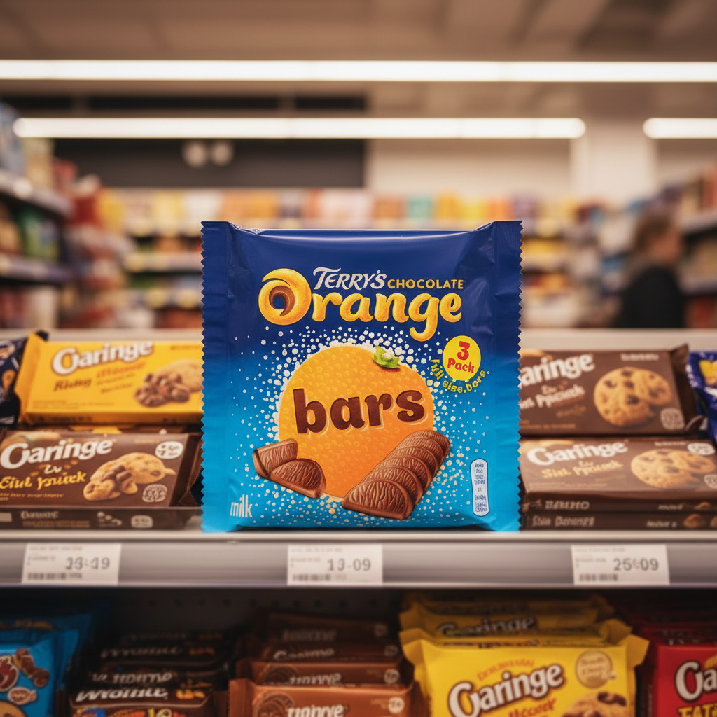 16 x Terrys Chocolate Orange Milchschokoladentafeln 3er-Pack 105g