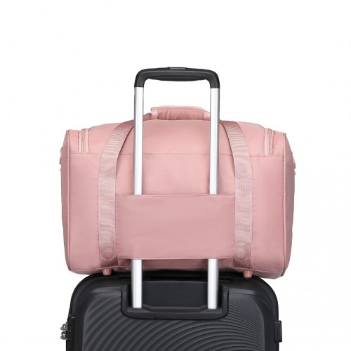 EA2321 - Kono Spacious Travel Storage Bag Handbag - Nude