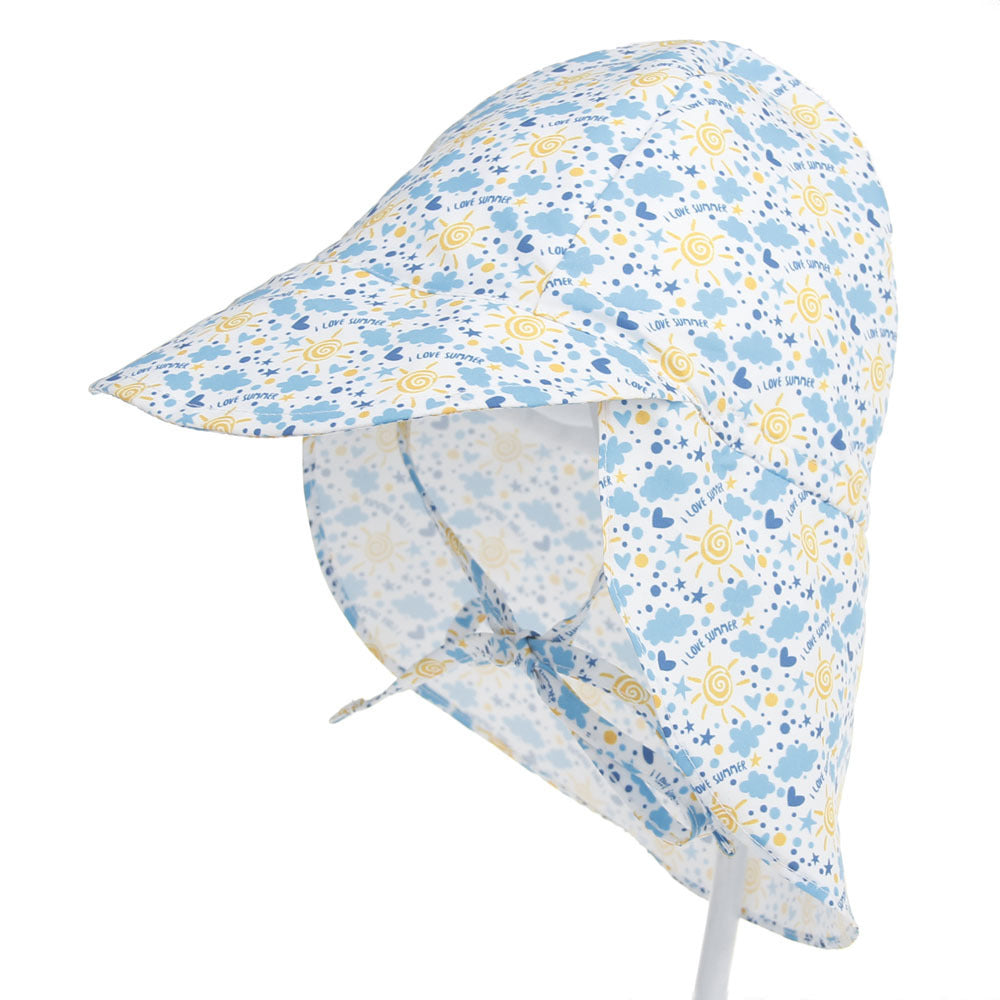 Quick-drying L Children's Bucket Hats For 3 Months To 5 Years Old Kids Wide Brim Beach UV Protection Outdoor Essential Sun Caps
