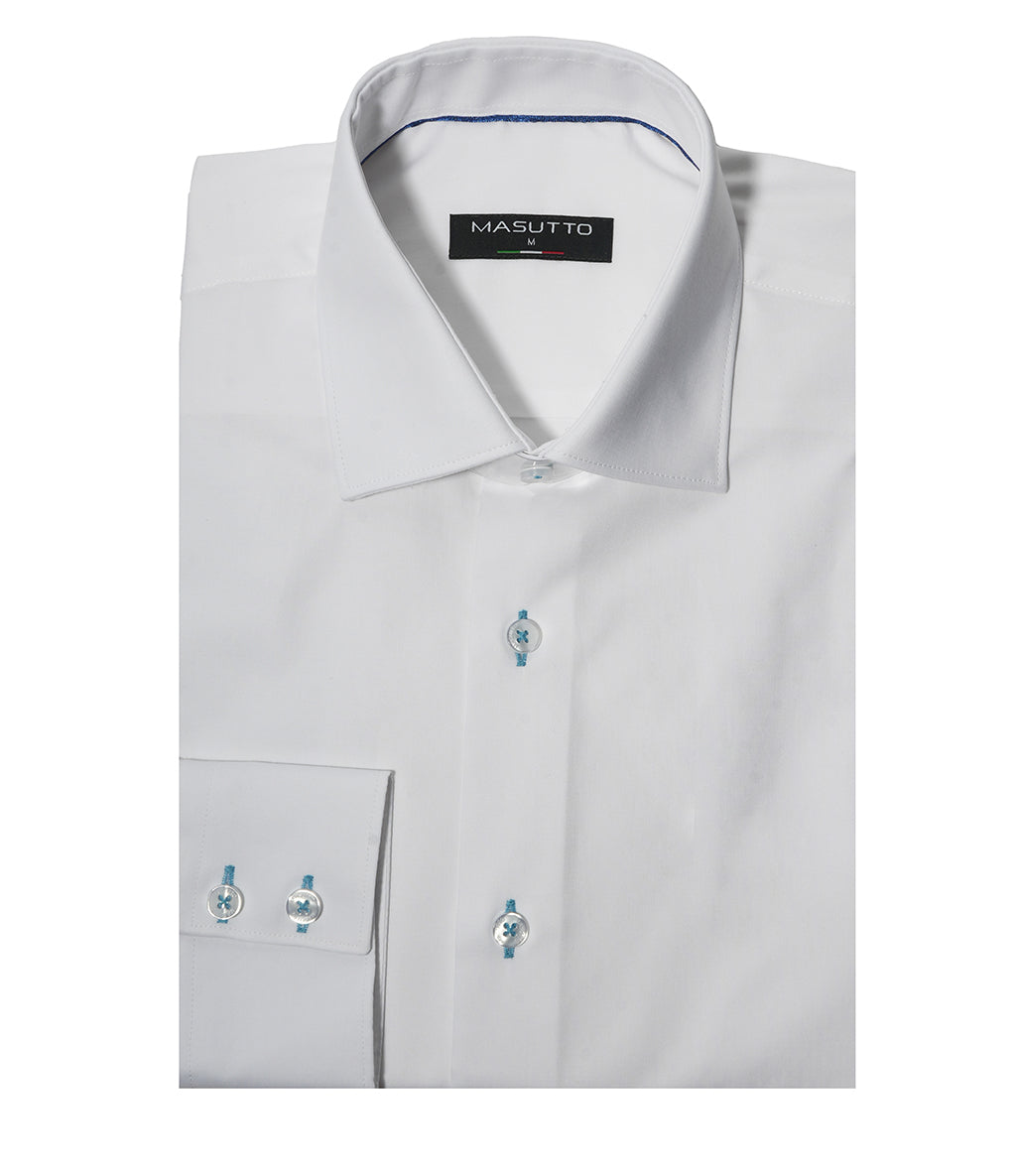 MASUTTO AJAX/05 LONG SLEEVE BUTTON DOWN SHIRT
