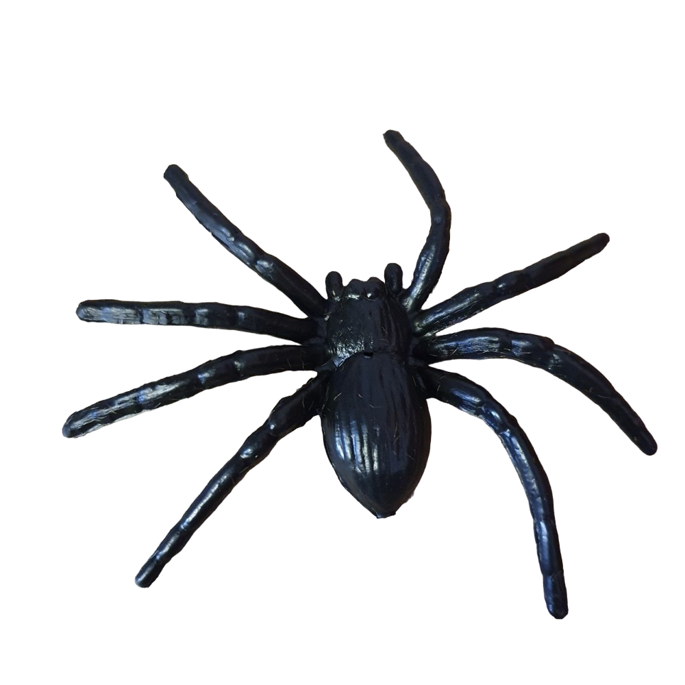 Fake Rubber Spider - Black