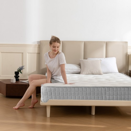 MTS008 - Good Nite Memory Foam & Bonnell Spring Mattress – Pressure Relief, Breathable & Hypoallergenic Comfort - 90×190×18cm
