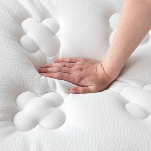 MTS008 - Good Nite Memory Foam & Bonnell Spring Mattress – Pressure Relief, Breathable & Hypoallergenic Comfort - 90×190×18cm