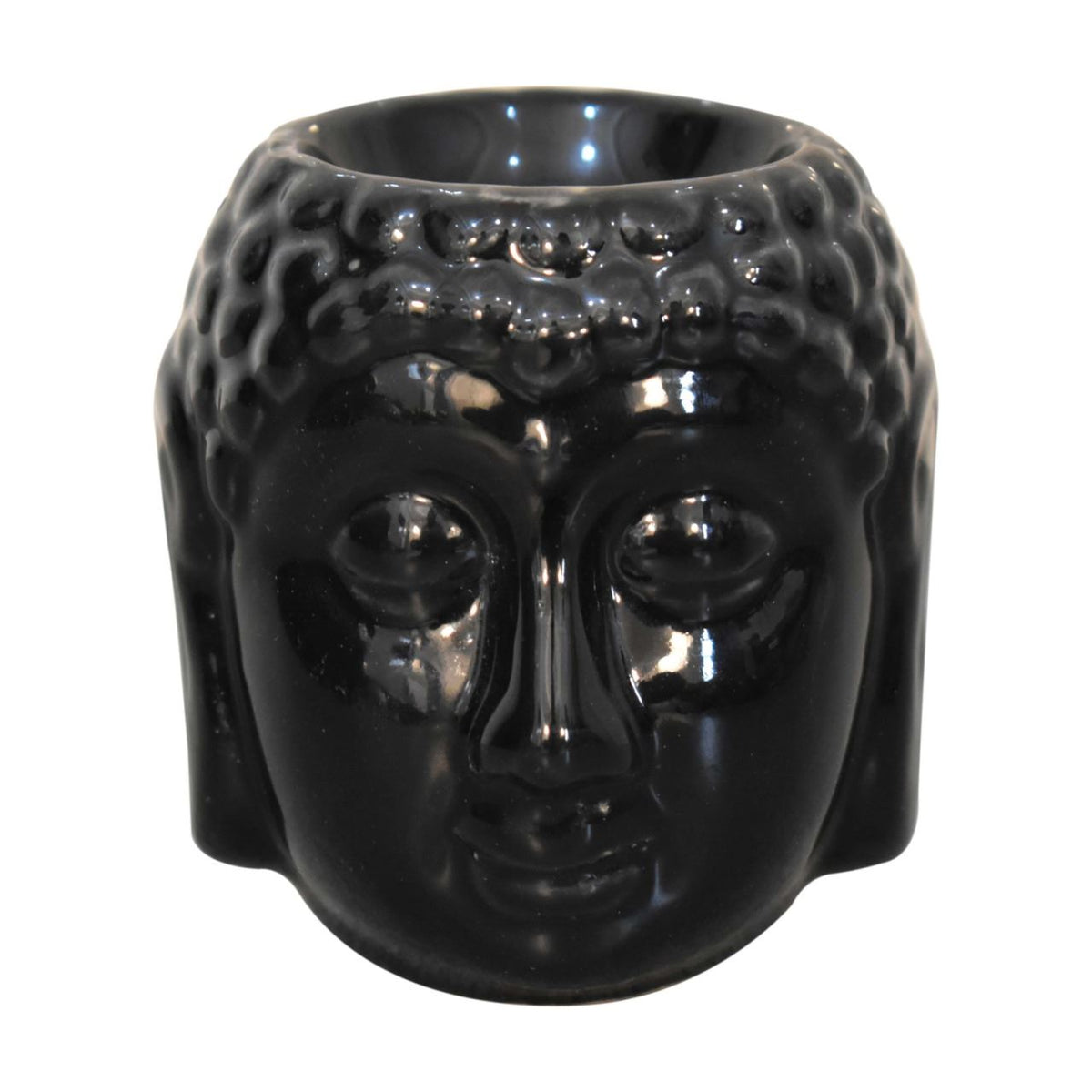 Artisan Black Buddha Oil Burner Set (Jasmine, Cinammon, Citronella)
