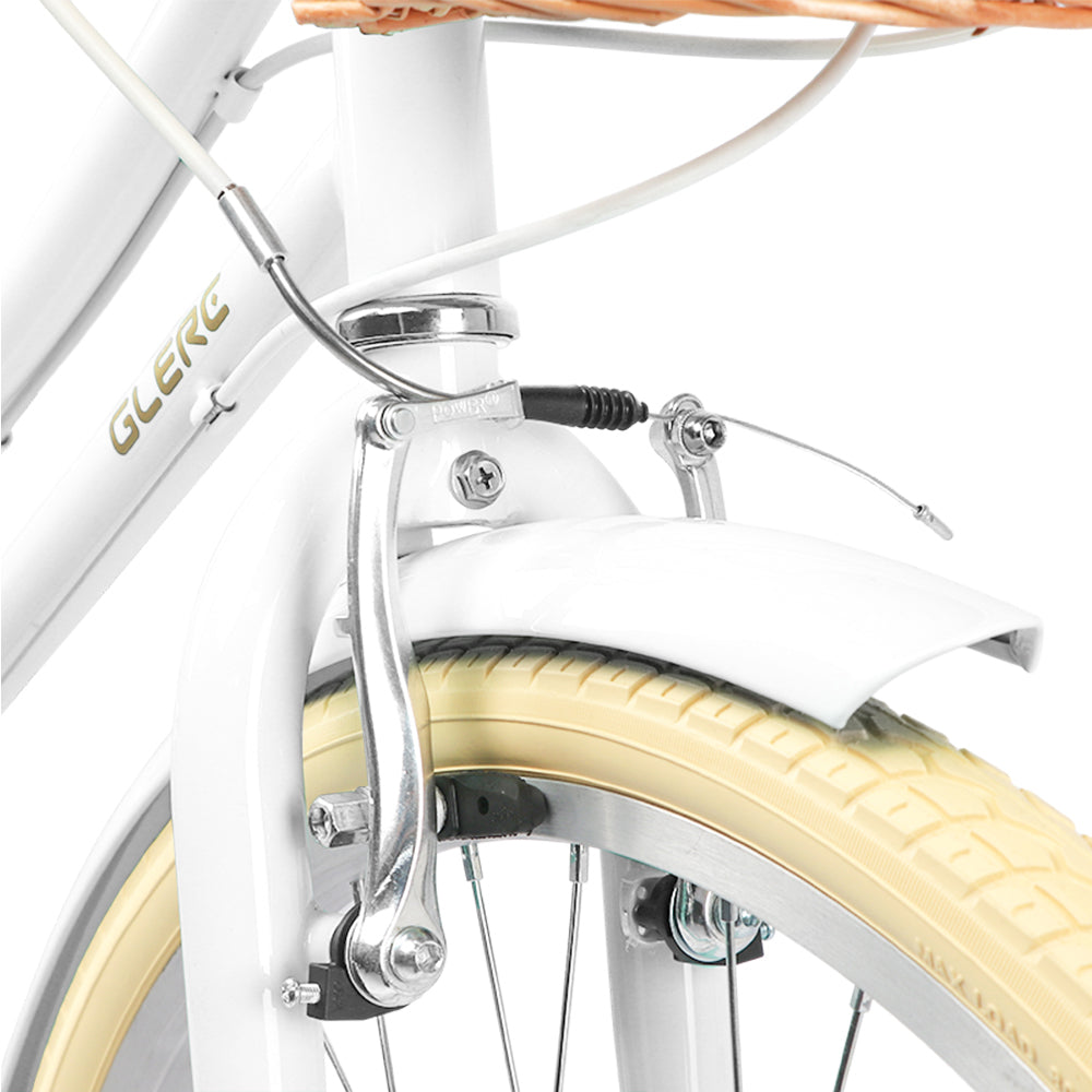 Glerc 24 Inch Beach Cruiser Hybrid Kids Bike - Missy