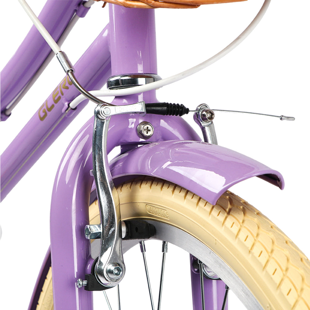 Glerc 24 Inch Beach Cruiser Hybrid Kids Bike - Missy