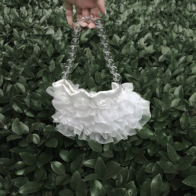 Small Change Phone Bag Messenger Mini Retro Wild Light Pearl