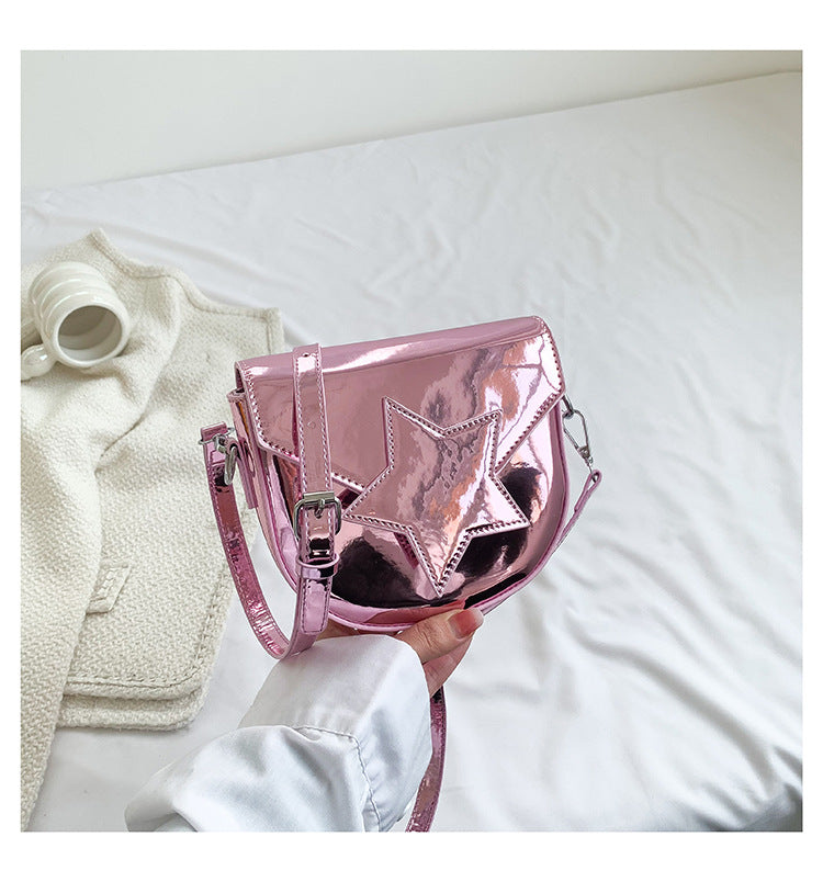 New Sweet Cool Five-pointed Star Crossbody Shoulder Bag