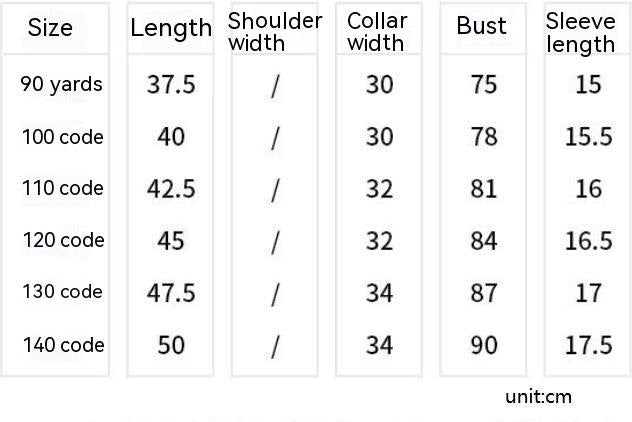 Boys' Summer Short-sleeved Polo Shirt T-shirt