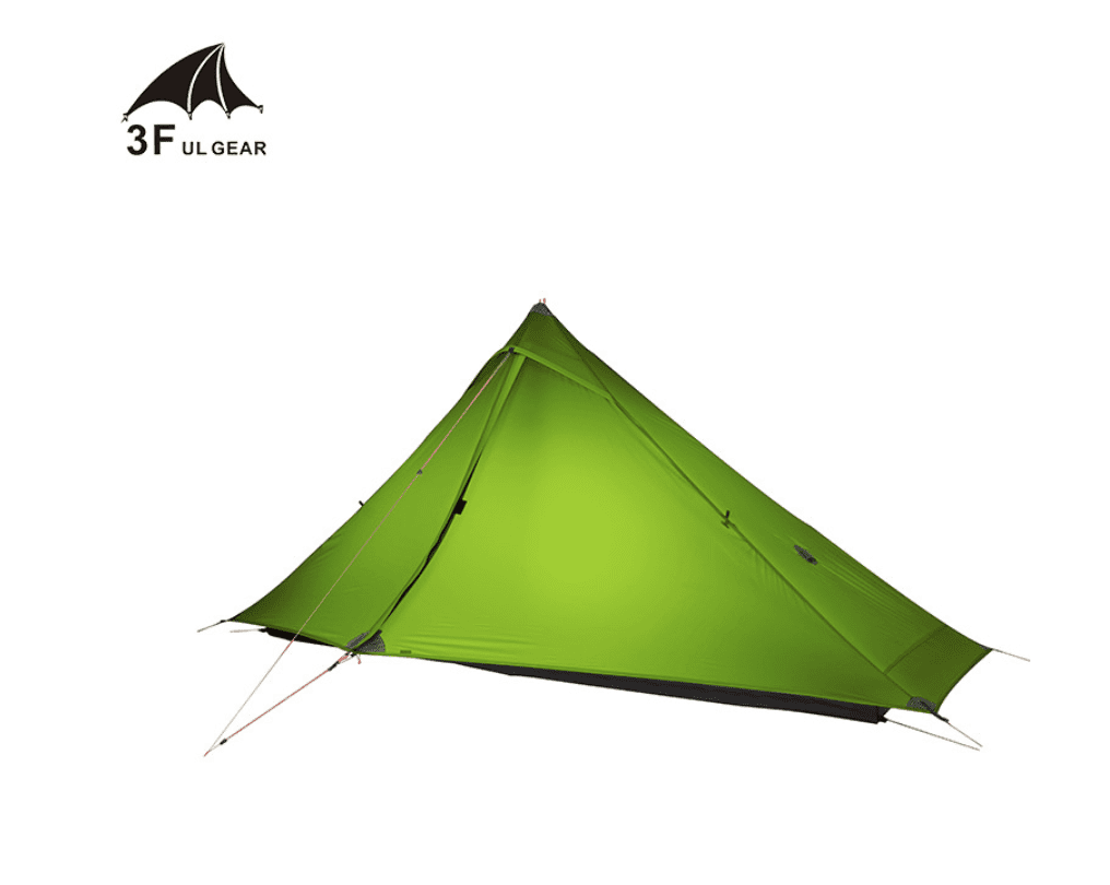 3FULGear Lanshan 1 / Pro / 3 Season / Green Hiking Pole Tent