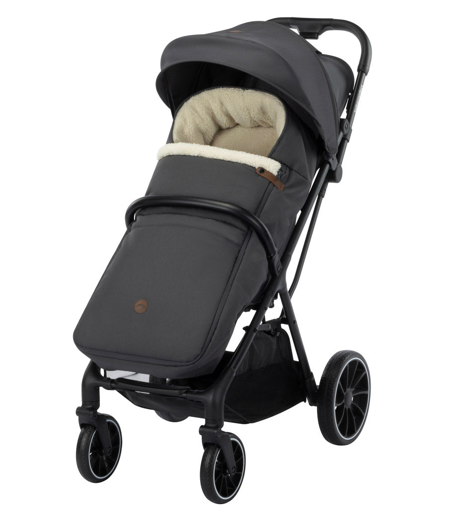 Bebeconfort Universal Stroller Footmuff | Mineral Graphite | 0-3 Years