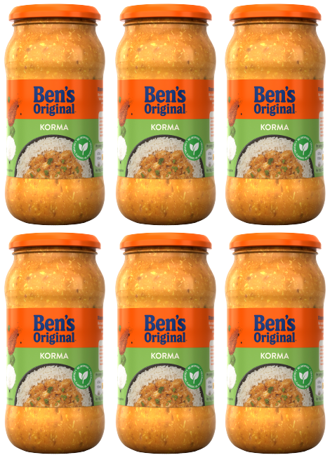 Ben's Original Korma Curry Sauce 450g | Case of 6