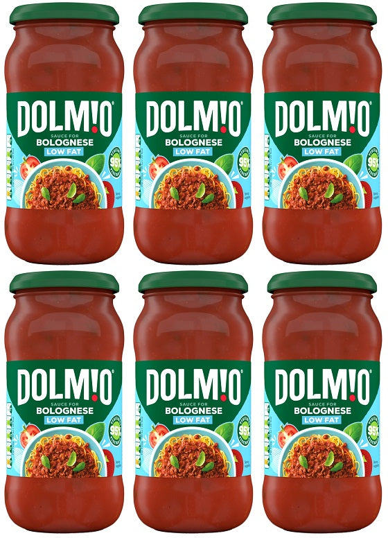 6 x Dolmio Boloñesa Bajo en Grasa - 450G