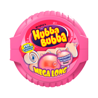 12 x Hubba Bubba Mega Long Tape Original 56g
