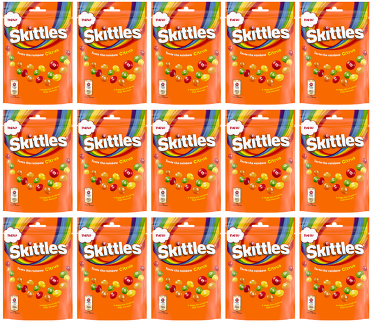 Skittles Citrus Sweets – 15 x 136g Pouches