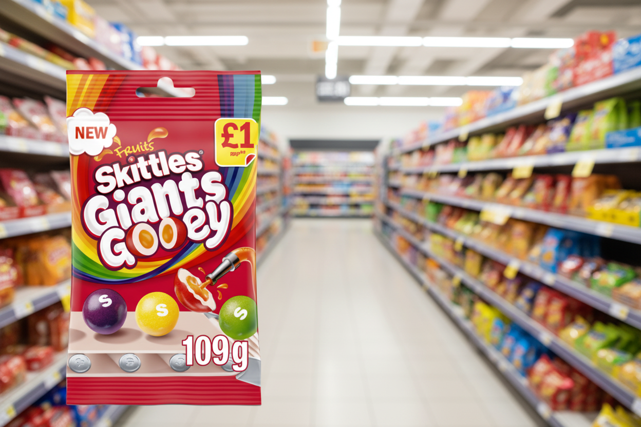 Skittles Giants Gooey Treat Bags | 14 x 109g | Bulk Buy