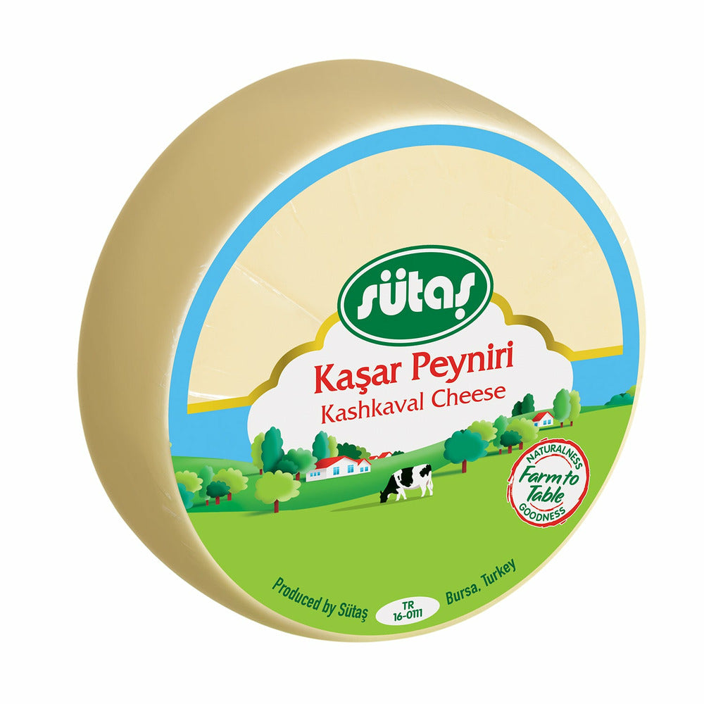 Sutas Kashkaval Cheese Round (Kasar Peyniri) 400 G