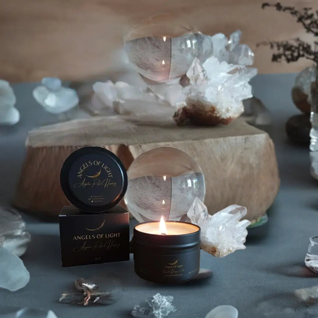 Christmas Soy Scented Wax Candle | Reiki Healing Candles