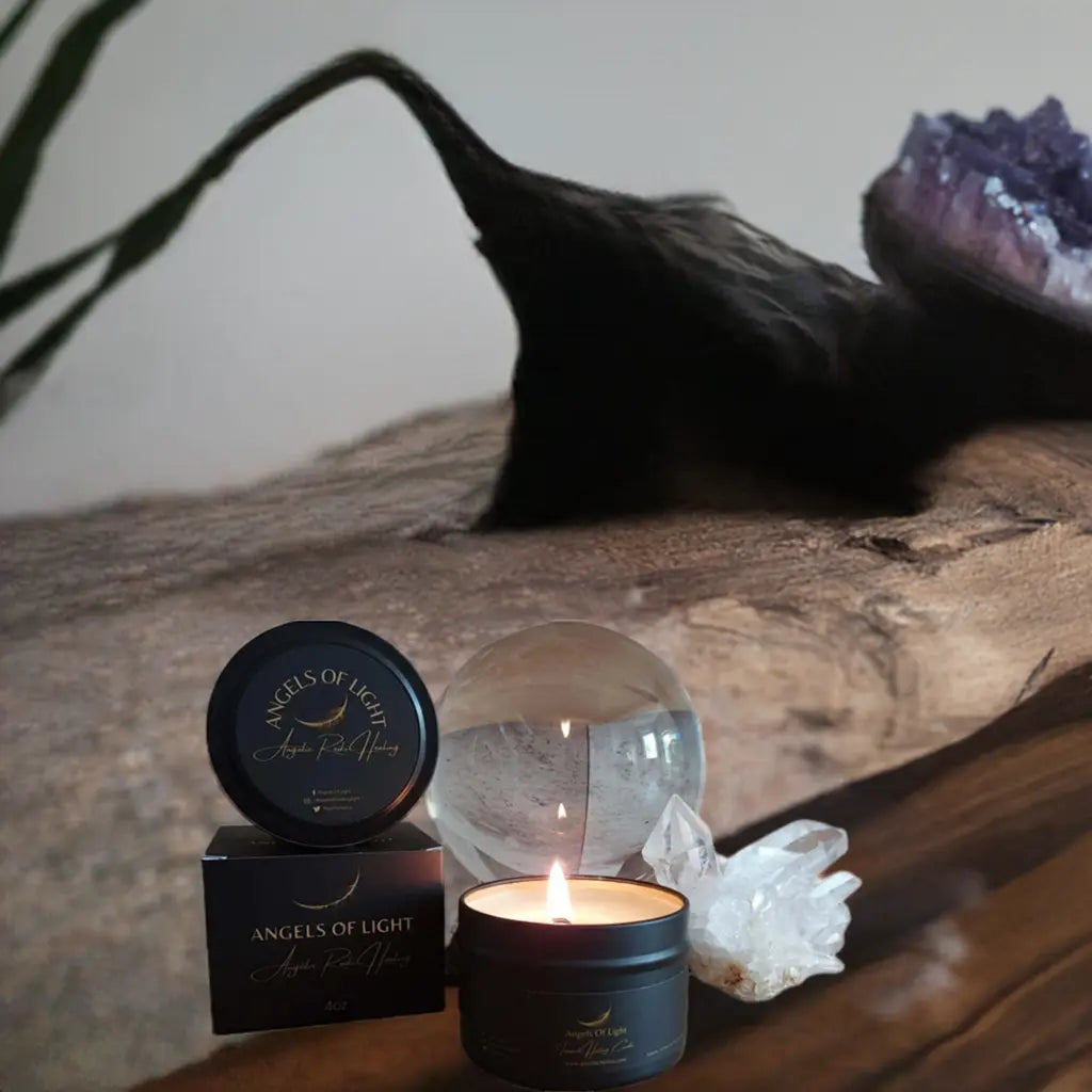 Christmas Soy Scented Wax Candle | Reiki Healing Candles