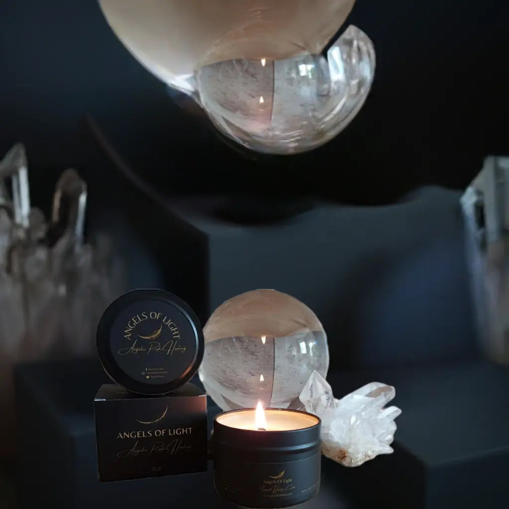 Christmas Soy Scented Wax Candle | Reiki Healing Candles