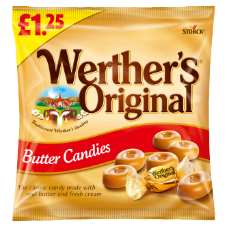 12 x Werthers Original Butter Bonbons Beutel - 110g