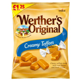 12 x Bolsa de Toffees Cremosos Werther's Original - 110 g