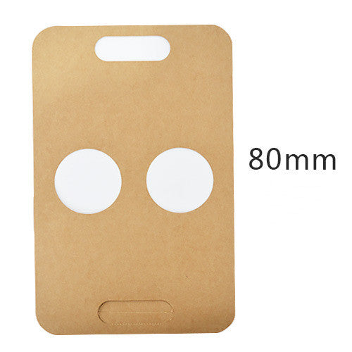 Disposable Leather Paper Creative Cup Holder