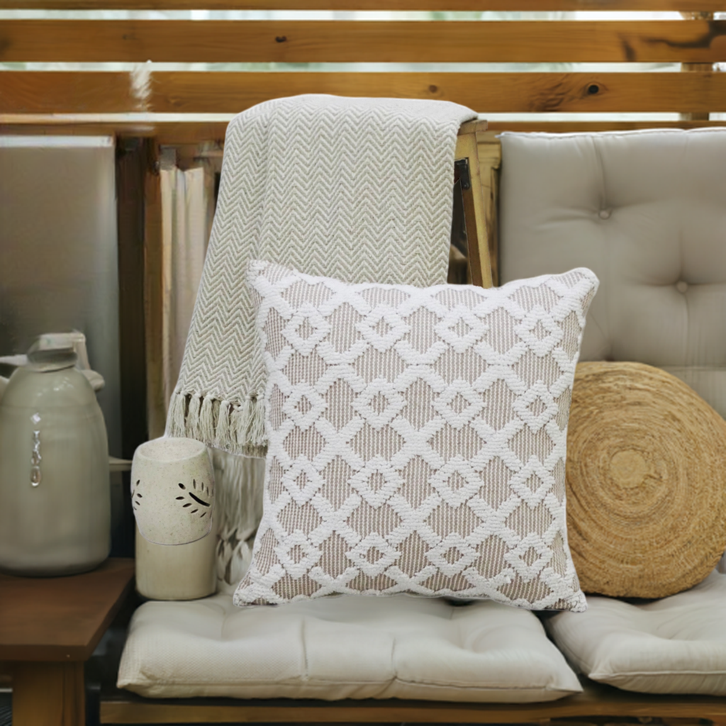 Decorative Accent Throw Pillow  20"x20"