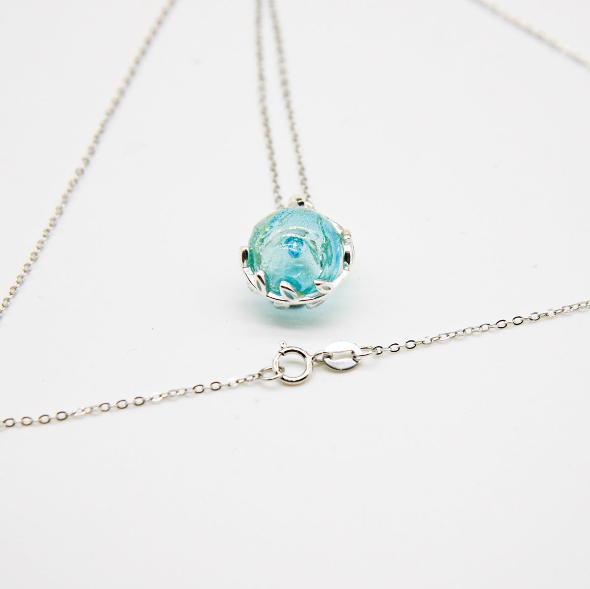 Planet Murano Aroma Necklace - Celestial Aqua | Energy & Healing | Diffuse on the go