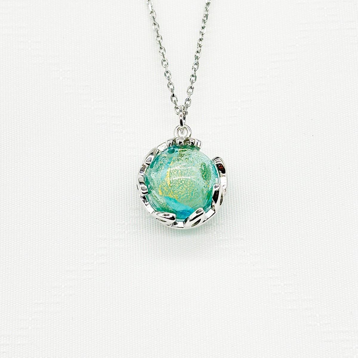 Planet Murano Aroma Necklace - Celestial Aqua | Energy & Healing | Diffuse on the go
