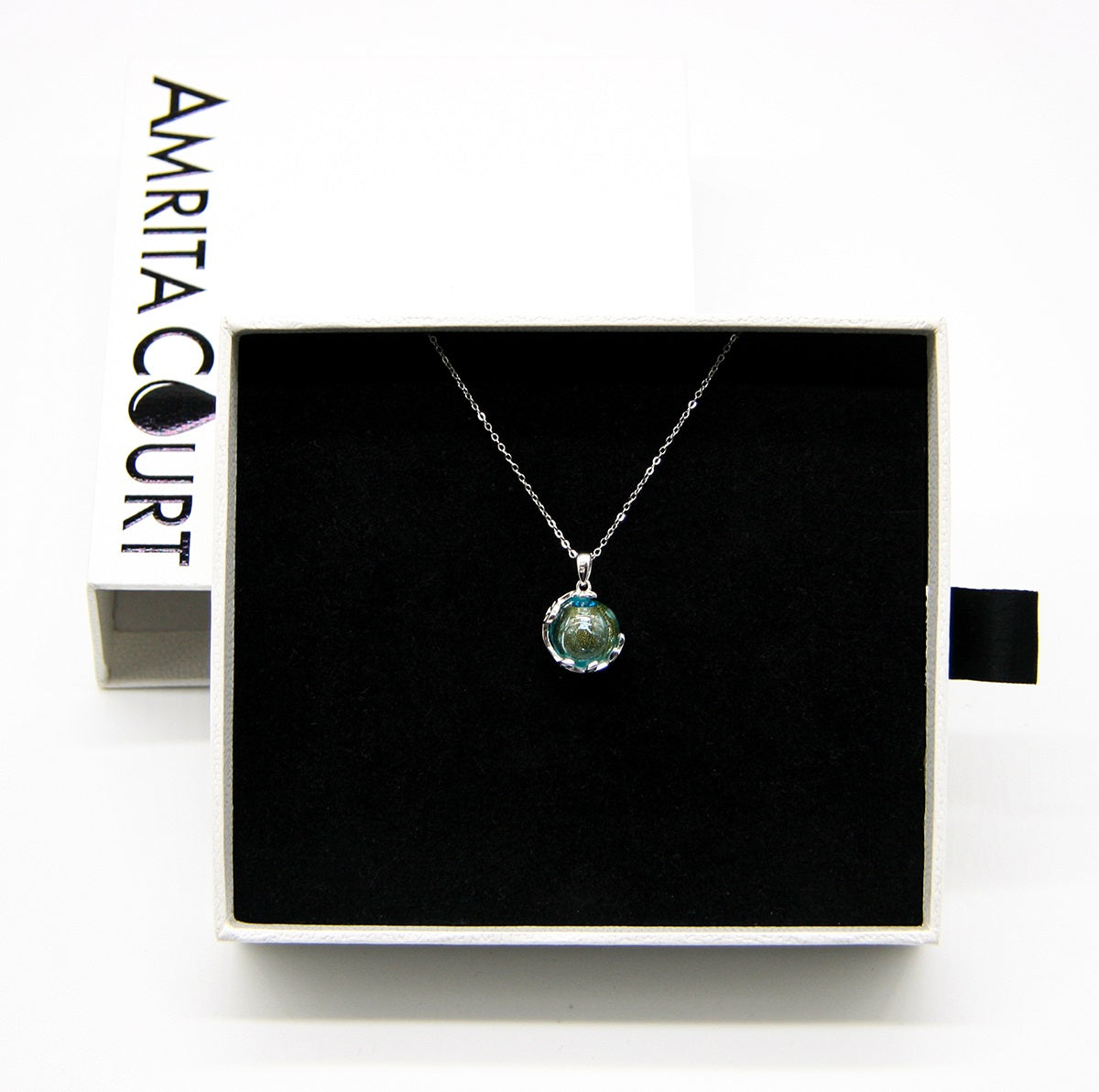 Planet Murano Aroma Necklace - Celestial Aqua | Energy & Healing | Diffuse on the go
