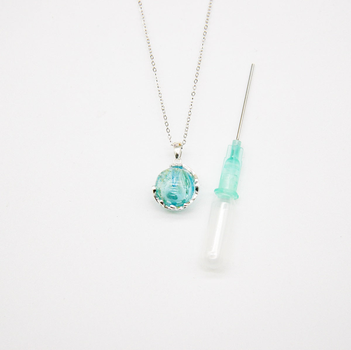 Planet Murano Aroma Necklace - Celestial Aqua | Energy & Healing | Diffuse on the go